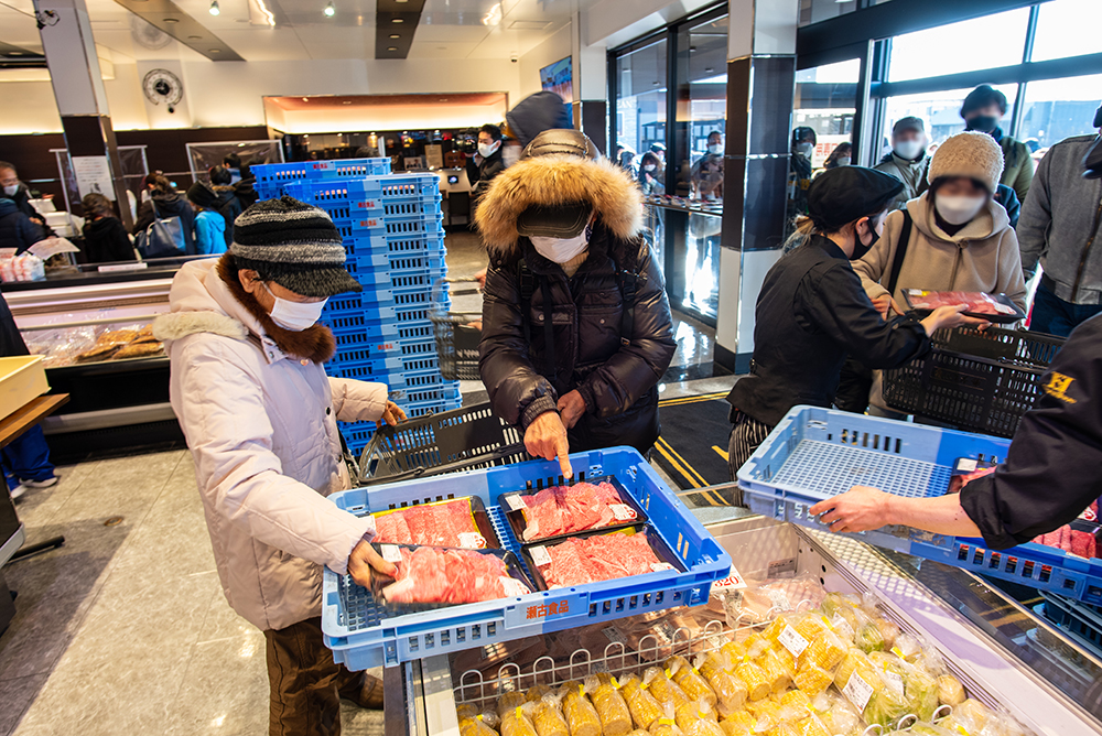 名産松阪牛霜ふりまつりで販売する相可高校様が生産した特産松阪牛