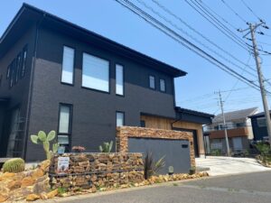 四街道市で施工した新築住宅の外構・エクステリア 