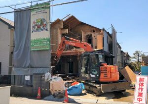 八千代市の木造住宅・戸建て住宅の解体工事 