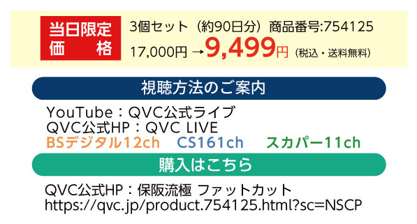 保阪流極 ファットカット 商品情報